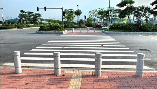 芝麻灰路障石 芝麻灰路障石